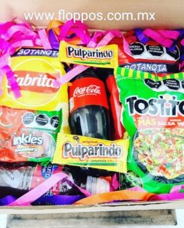 SNACK BOX CON ESTRELLA ROSA