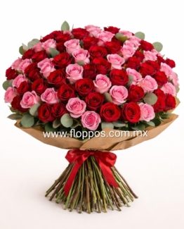 RAMO MIXTO 100 ROSAS